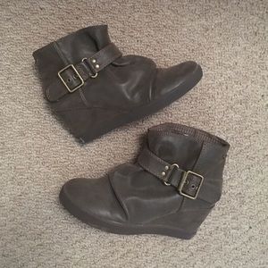 Wedge roxy booties - 48 hour LAST CHANCE TO BUY!!