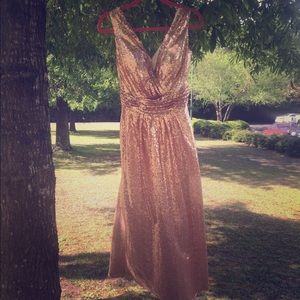 Bridesmaid or evening gown