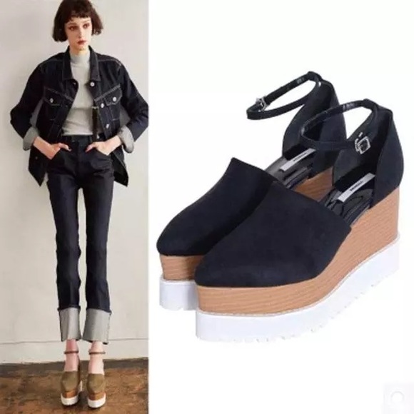 Pointed Platform Shoes