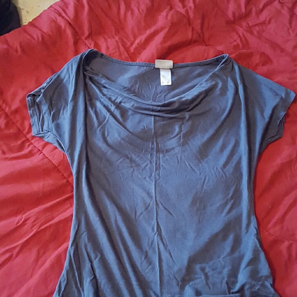 H&M cowl neck shirt