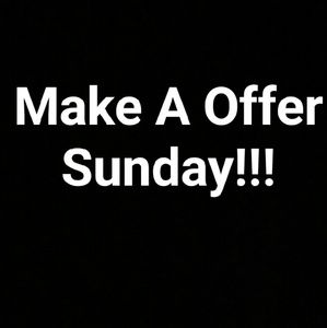 Make a offer on any items!!!