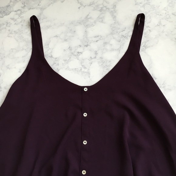 DONATING THIS WEEK 💕 Flowy, Plum tank