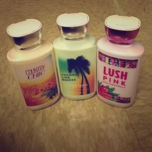 3 Bath and Body Works Body Lotions