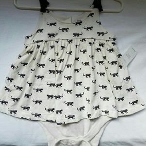 BabyGap Skirted Cheetah Print Bodysuit