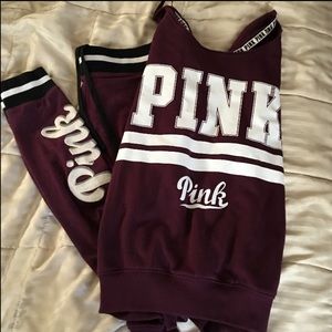 ON HOLD FOR JAKICREMEANSVictoria's Secret pink SET