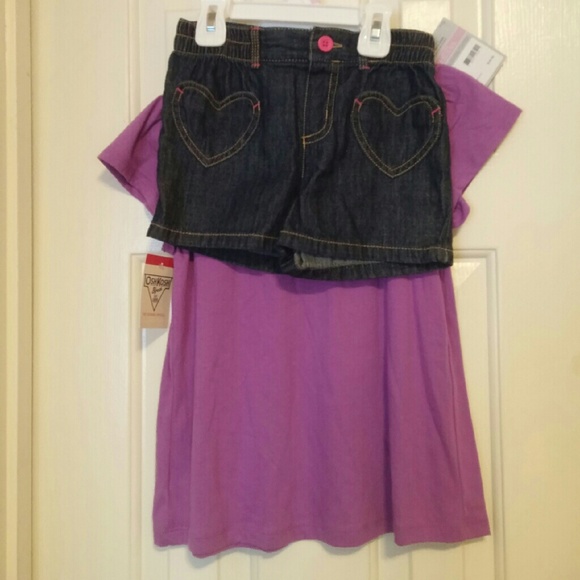 Girls OshKosh Top & Shorts (6)