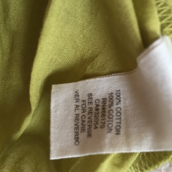 Nwt Free people green cotton skirt drawstring 6 - Picture 4 of 4
