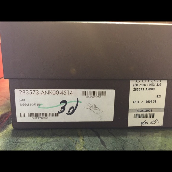 ‼️‼️SOLD‼️‼️Gucci Turquoise Sandal Size 39 - Picture 3 of 4