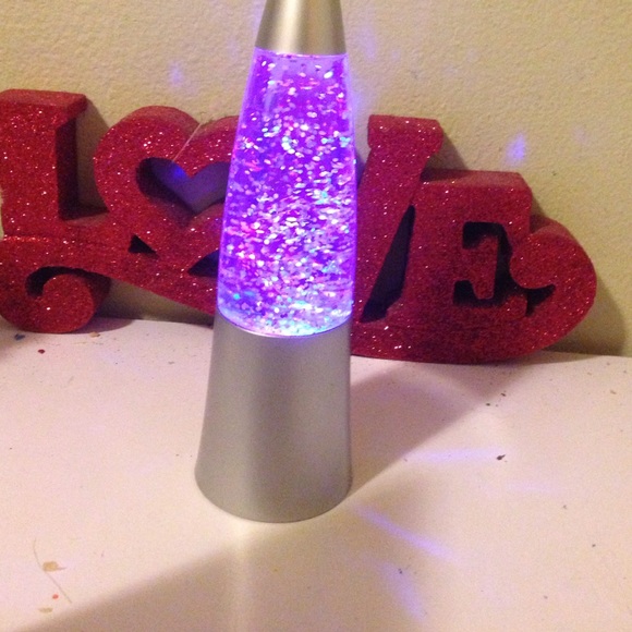 Glitter lamp