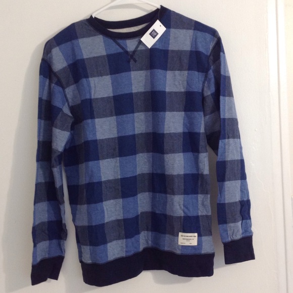 GapKids Plaid long sleeved shirt