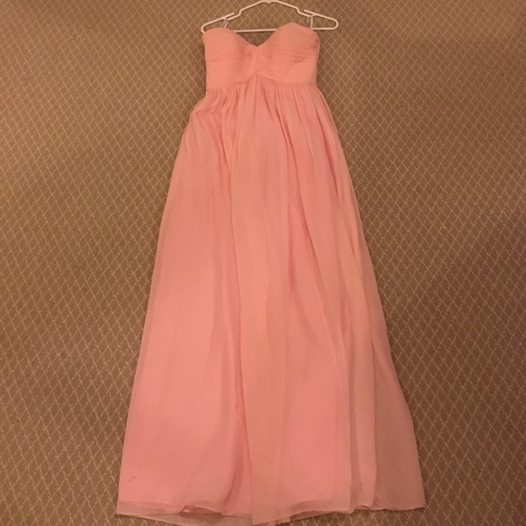 Strapless light pink evening gown, WORN ONCE - Picture 3 of 4