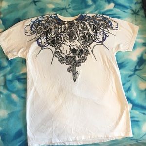 Men's skull tshirt