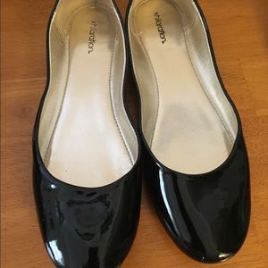 Black Patent Ballet Flats