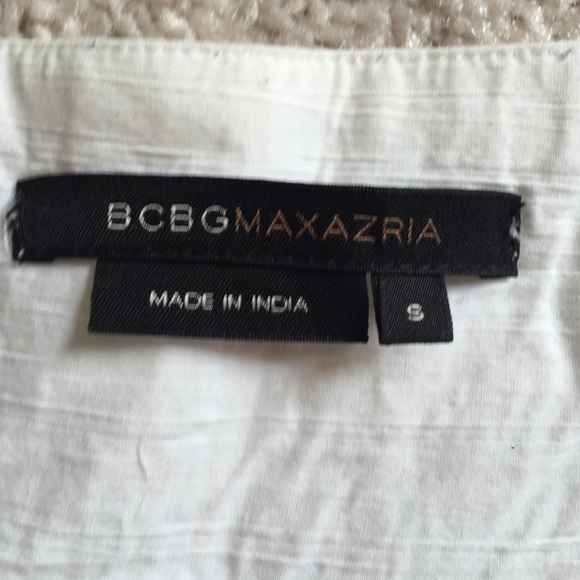 bcbg maxazria sequined cotton skirt s - Picture 3 of 4