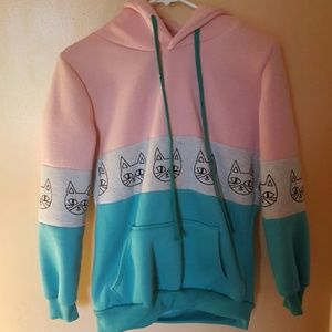 Cute Cat Hoodie Size S/XS