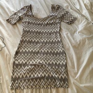 Tight chevron dress