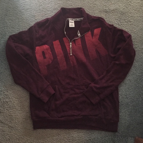 PINK half zip