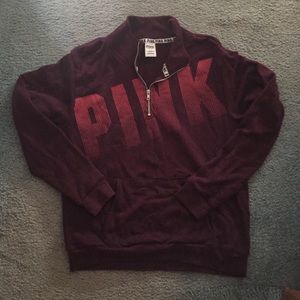 PINK half zip