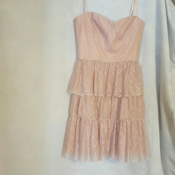 Strapless cocktail dress