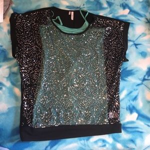 Sequin top