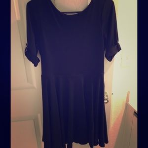 Black baby doll Express dress