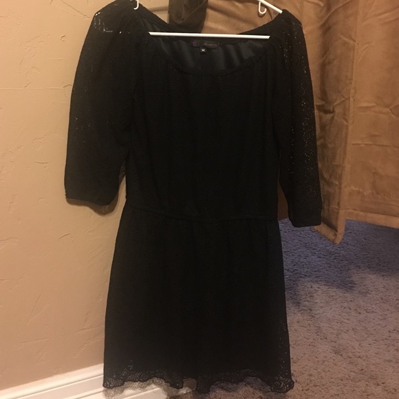 Heart Soul brand black lace dress