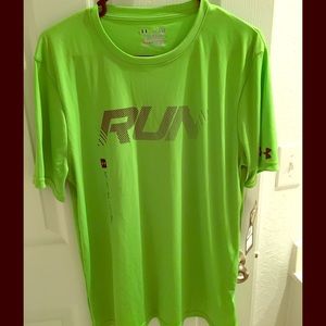 Brand newGreen under Armour running shirt