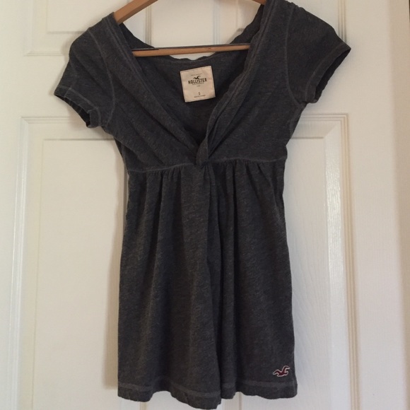 Dark gray top