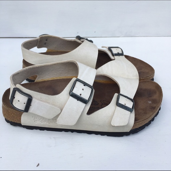 Birkenstock Shoes - White Birkenstock Birki's sandals size 8