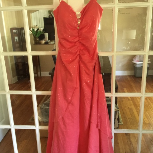 Orange family. Shimmery silver.