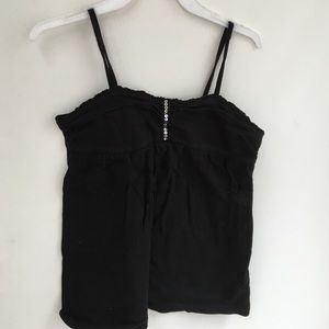 black tank top with sequins