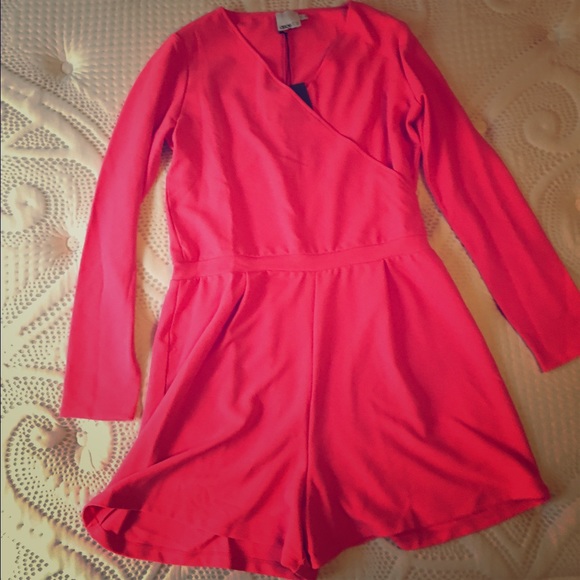 ASOS tall pink romper