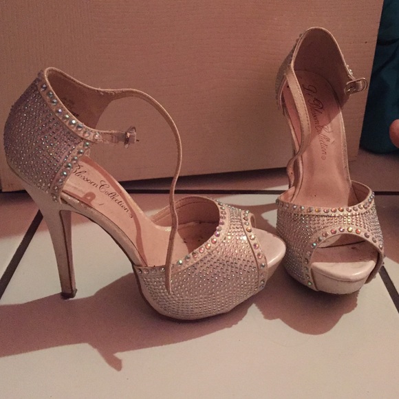 Diamond platform heels