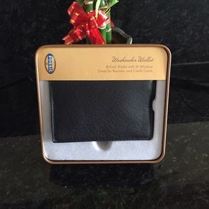 Black Leather Wallet