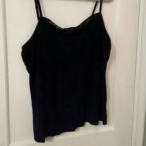 Lace overlay camisole