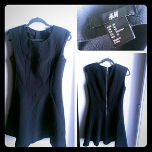 All season, classic black fit & flare dress (H&M)