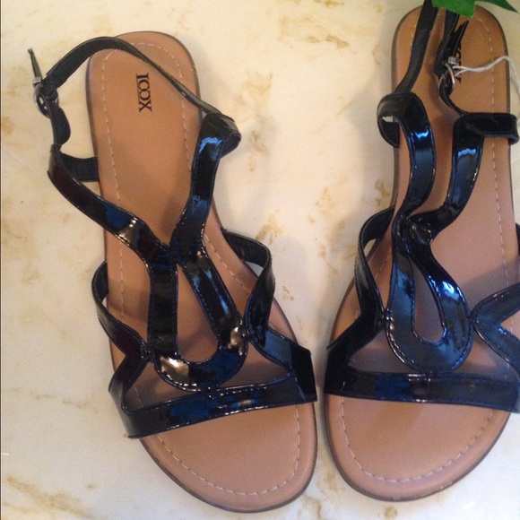 Black sandals