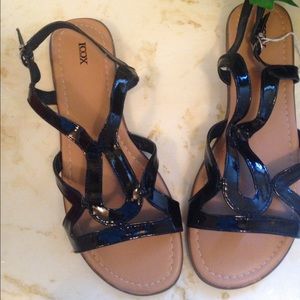 Black sandals