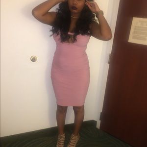 Lavender Bandage Dress