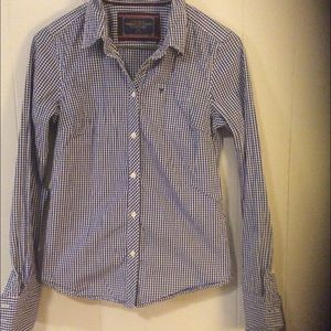 AE Gingham Button Up