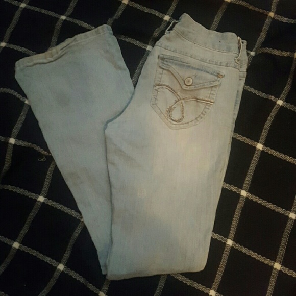 FINAL SALE! Light blue boot cut jeans from rue 21