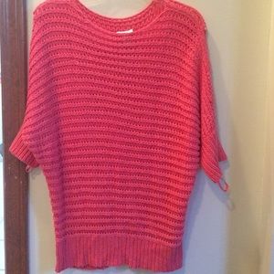 coral sweater