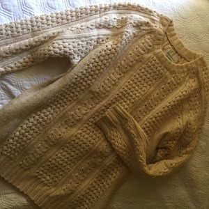 Cable Knit relaxed fit sweater