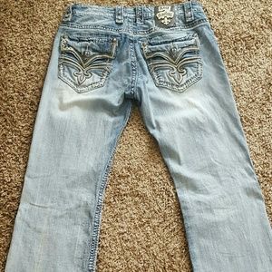 Rock Revival men's jeans 34x32, 32" inseam