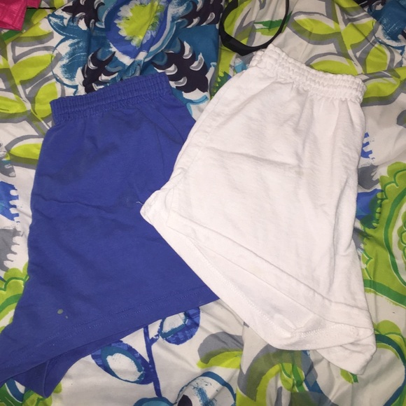2 soft athletic shorts