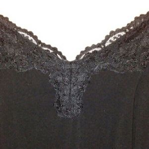 Lace trim camisole