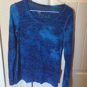 Blue fade long sleeve