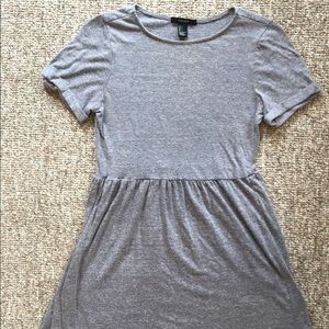 Gray Skater Dress