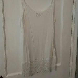 Lace trim camisole