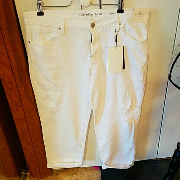 Calvin Klein boyfriend capri.